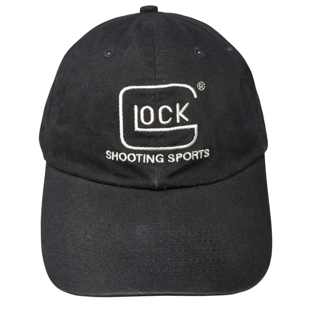 Glock Shooting Sports Baseball Cap Black One Size Adjustable Embroidered 6 Panel